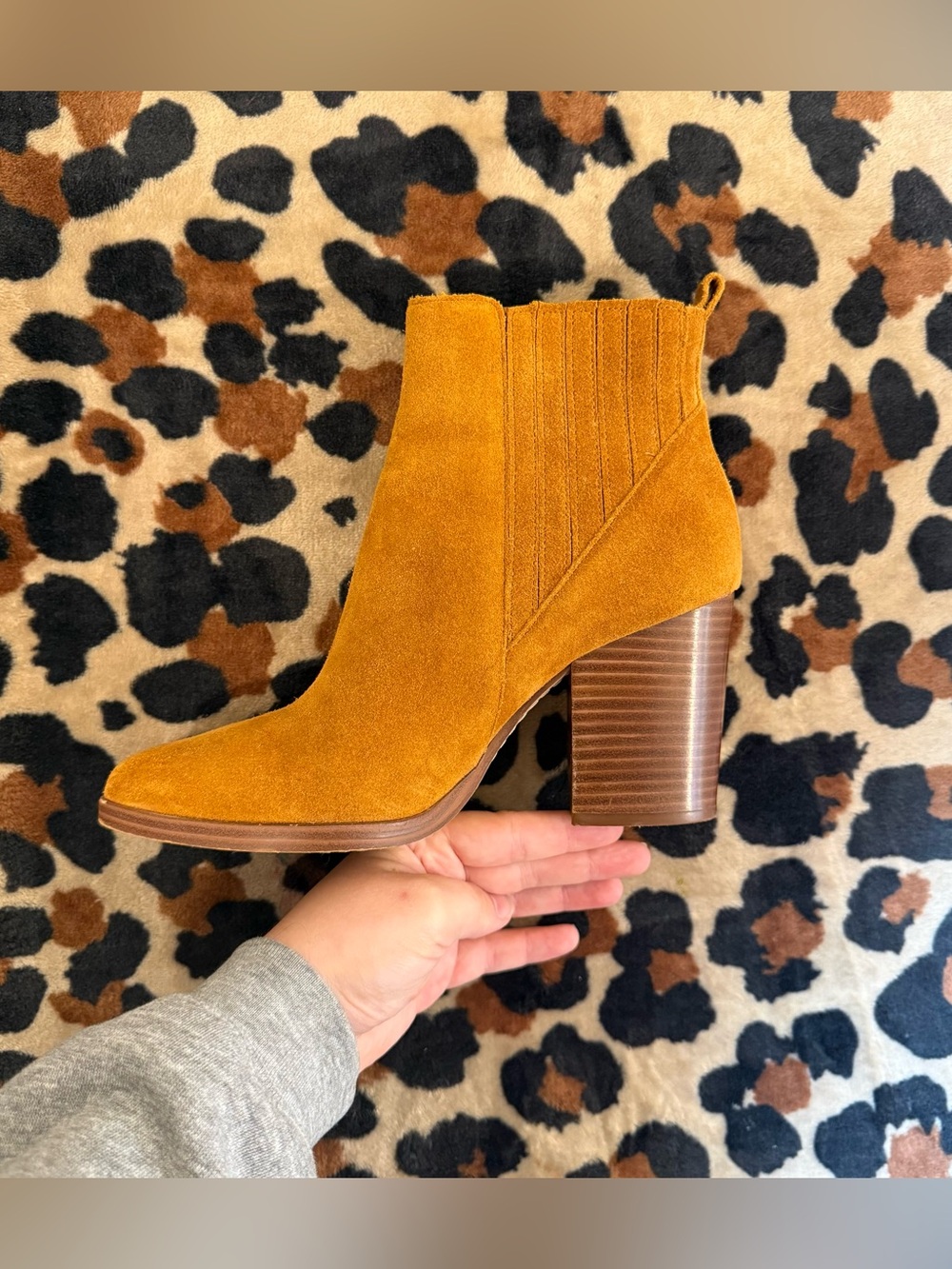 Marc Fisher Suede Ankle Boot Chelsea